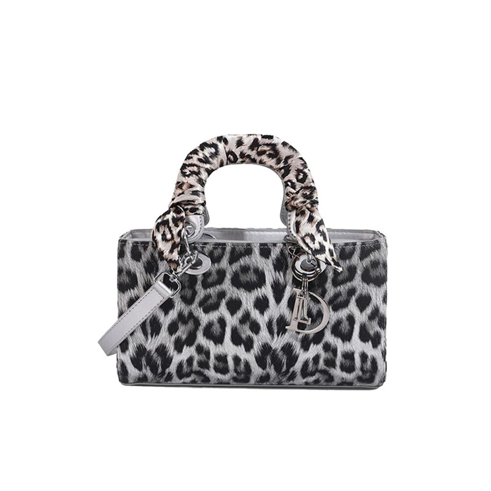 6234 Leopard Print Handbag PU Leather Shoulder Bag Waterproof Crossbody Bag
